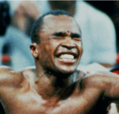 Sugar Ray Leonard in the ring