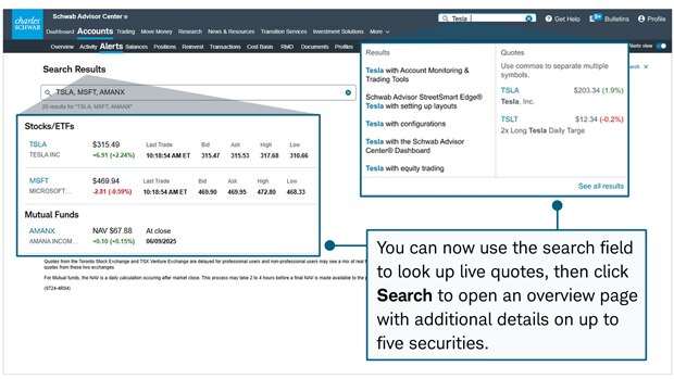 Other Enhancements | Advisor Services
