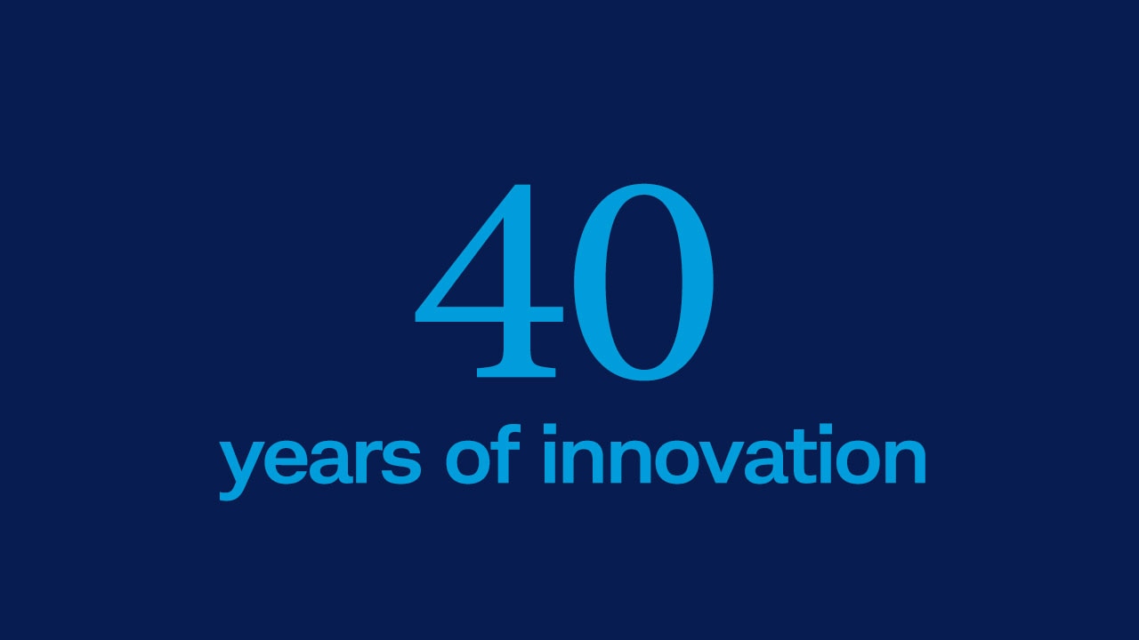 40 years of innovation