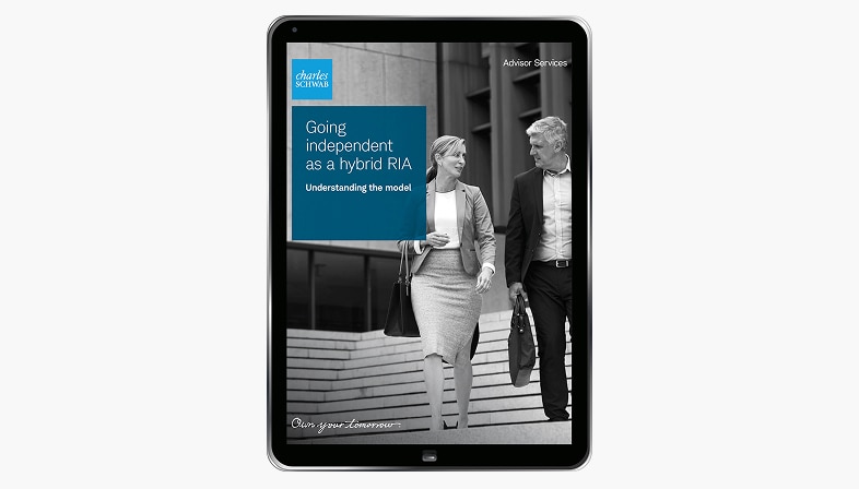 Cover of white paper shown on a tablet