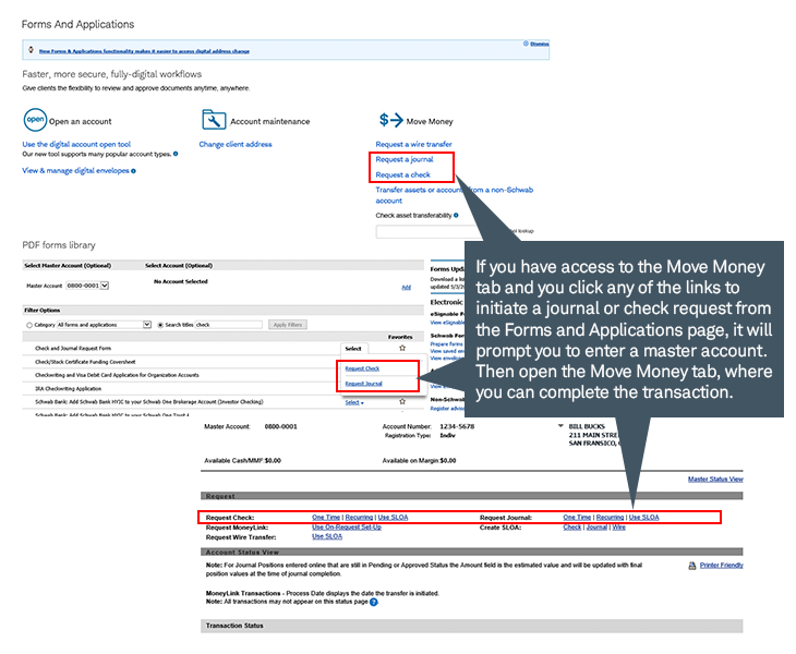 New navigation makes it easy to access electronic workflows