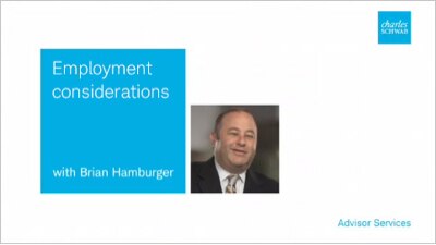 Employment Considerations with Brian Hamburger
