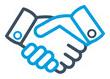 Icon depicting a handshake