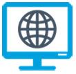 Icon depicting a website